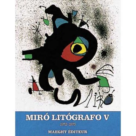 Illustriertes Buch Miró - Miró Lithographe V