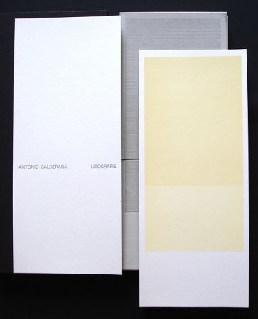Illustriertes Buch Calderara - Misura Colore Luce