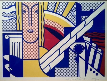 Siebdruck Lichtenstein - Modern Art Poster