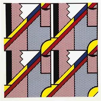 Siebdruck Lichtenstein - Modern Print