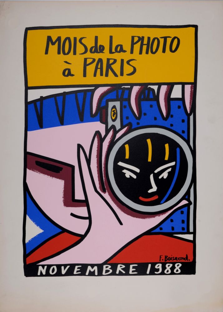 Siebdruck Boisrond - Mois de la photo, 1988