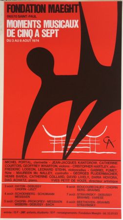Plakat Calder - Moments musicaux de cinq à sept