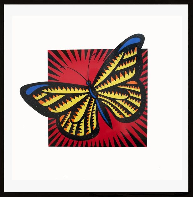 Siebdruck Morris - Monarch Butterfly