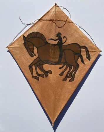 Keine Technische Toledo - Monkey Riding Horse Kite