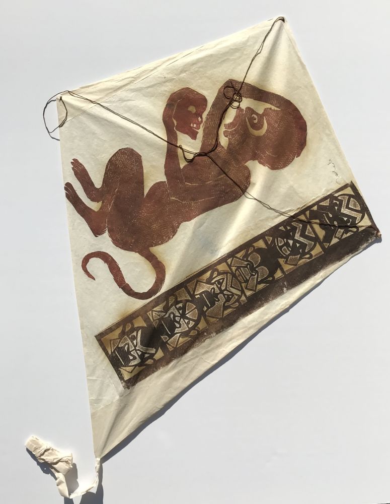 Keine Technische Toledo - Monkey with Skull Kite