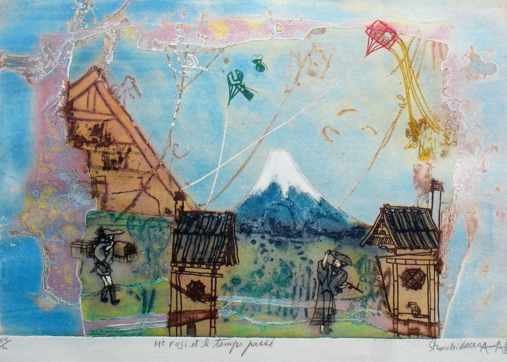 Stich Hasegawa - Mont Fujoi et le temps passé 