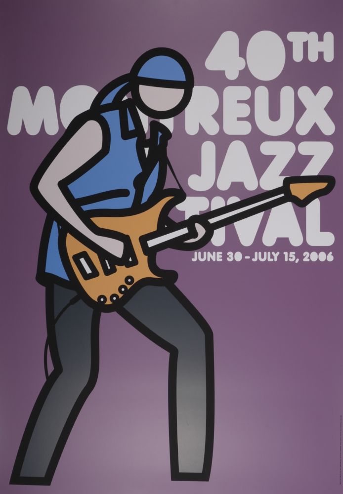 Siebdruck Opie - Montreux Jazz Festival, 2006