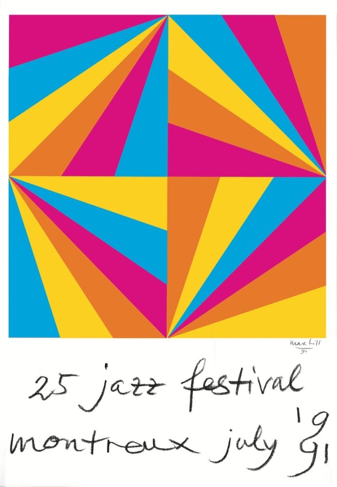 Plakat Bill - Montreux Jazz Poster