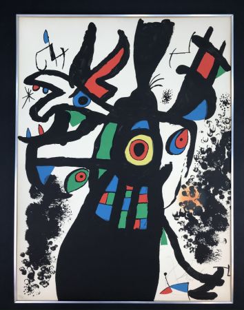 Lithographie Miró -  Montroig 3