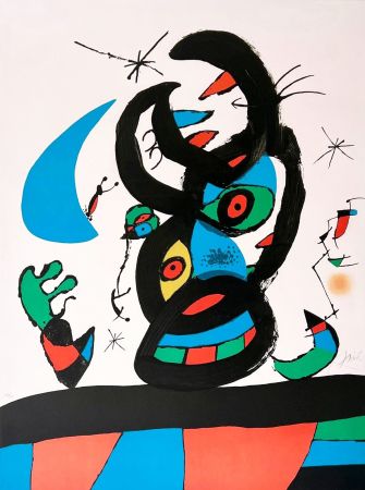 Lithographie Miró - Montroig I 