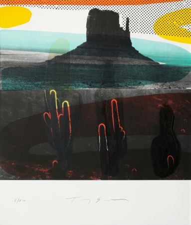 Lithographie Soulie - Monument Valley I I
