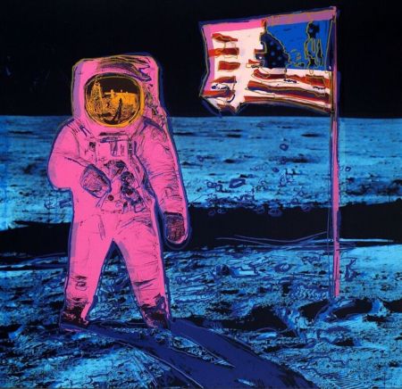 Siebdruck Warhol - Moonwalk, FS II.405 (Pink)