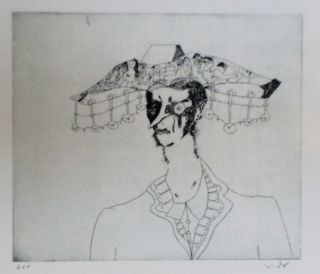 Radierung Und Aquatinta Condo - More sketches of Spain-For Miles Davis 4