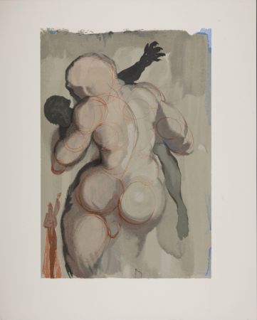 Holzschnitt Dali - Morts par violence, 1963