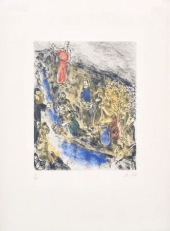 Stich Chagall - Moses Striking Water from the Rock