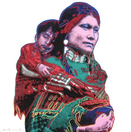 Siebdruck Warhol - Mother and Child (FS II.383)