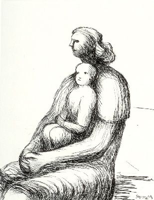 Stich Moore - Mother and Child XXVII