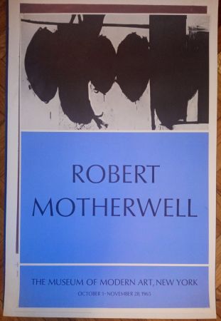 Plakat Motherwell - Motherwell Museum of Modern Art 1965