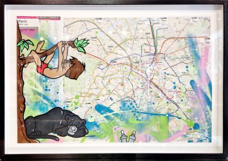 Keine Technische Fat - Mowgli & Bagheera (Metro Map of Paris)