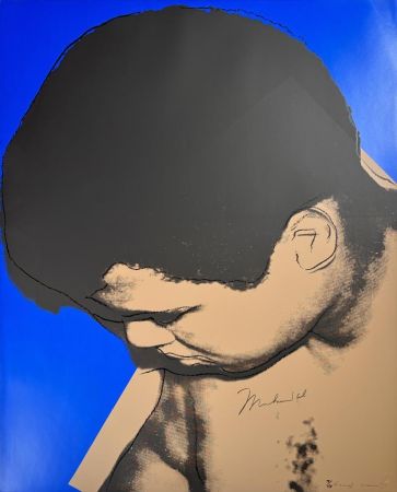 Siebdruck Warhol - Muhammad Ali: Looking Down, II.180