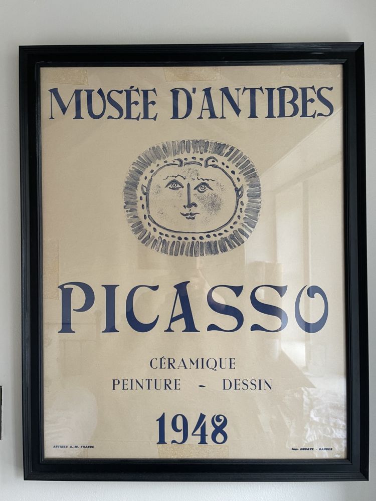 Lithographie Picasso - Musee d'Antibes Ceramique, Peinture, Dessin 1948
