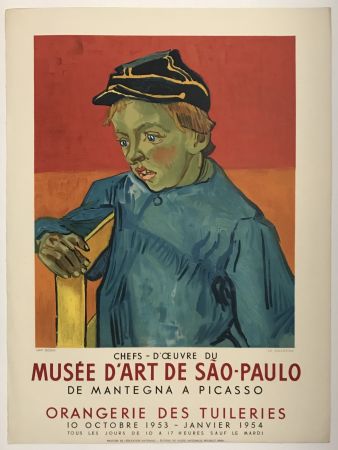 Plakat Van Gogh - Musee d'Art de Sao-Paulo