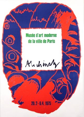 Lithographie Alechinsky - Musee d'Art Moderne de Paris