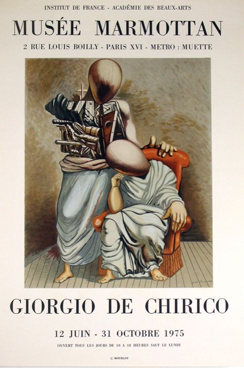 Lithographie De Chirico - Musee Marmotan  