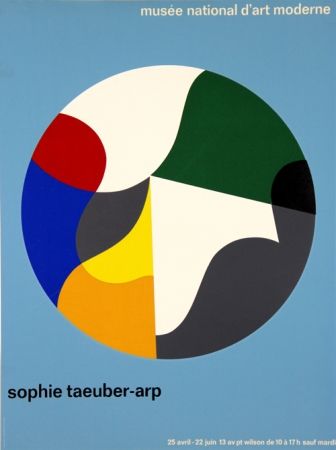 Siebdruck Taeuber-Arp - Musee National d'Art Moderne De Paris