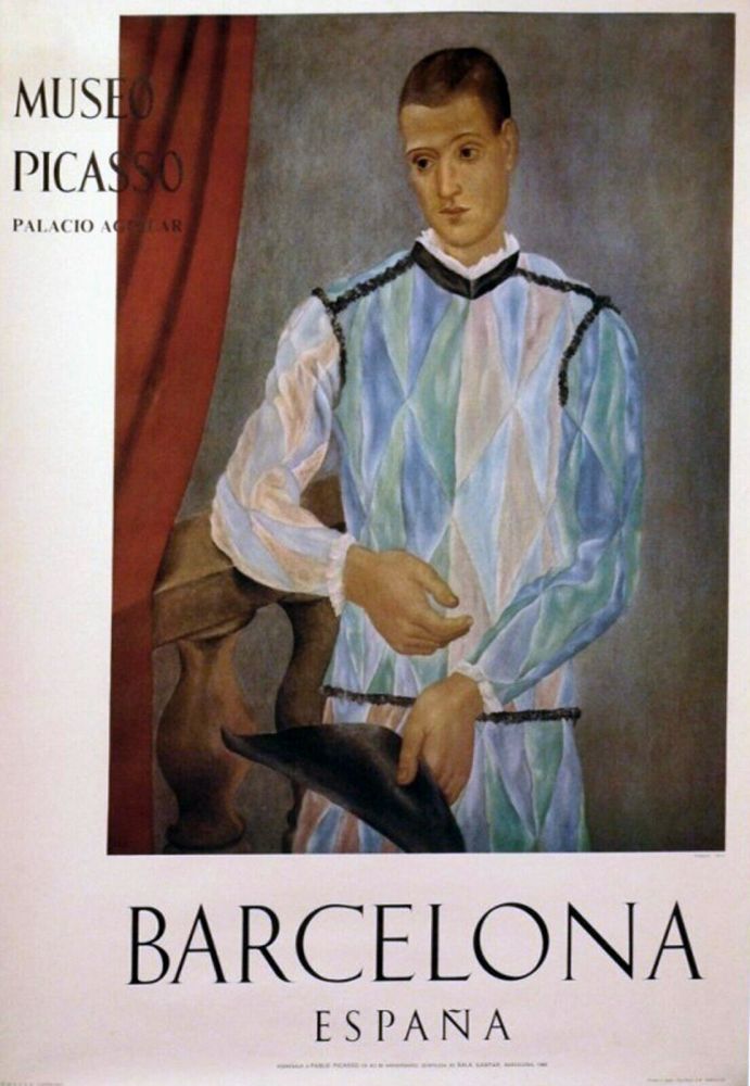 Plakat Picasso - '' Museo Barcelona ''