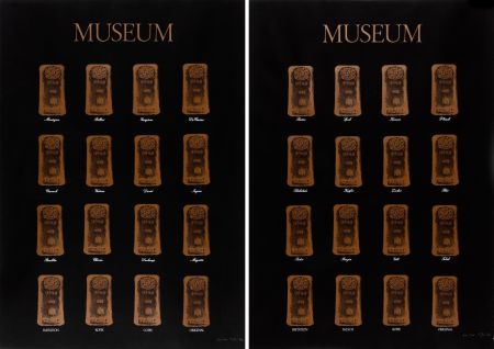 Siebdruck Broodthaers - Museum - Museum