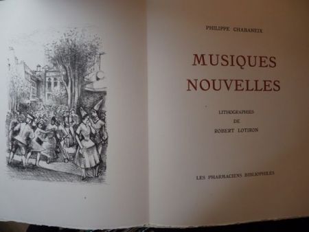 Illustriertes Buch Lotiron - Musiques nouvelles