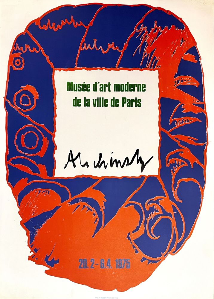 Plakat Alechinsky - Musée d’art moderne de la ville de Paris