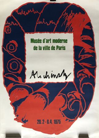 Plakat Alechinsky - Musée d'Art Moderne de la Ville de Paris