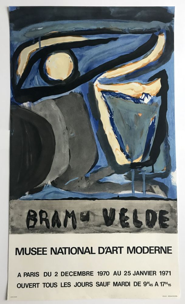 Plakat Van Velde - Musée national d'art moderne