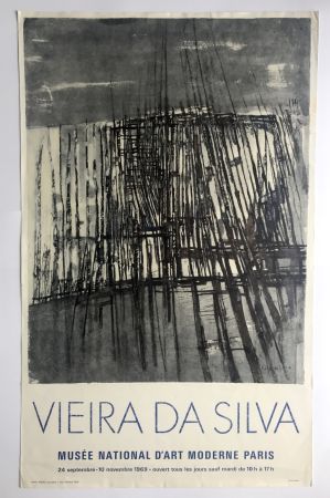 Plakat Vieira Da Silva - Musée national d'art moderne