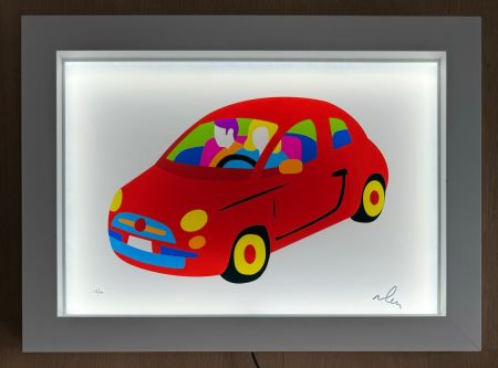 Siebdruck Lodola - My city car (PVC)