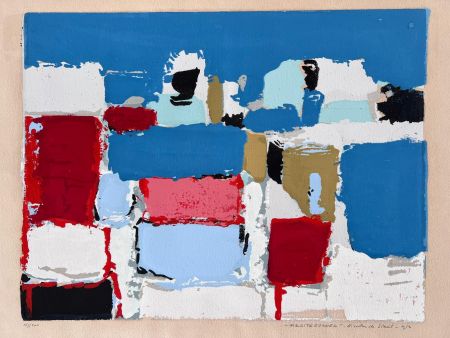 Pochoir De Stael - Méditerranée 