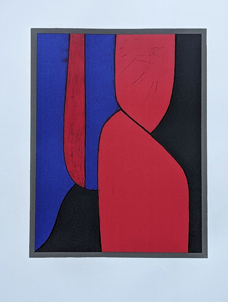 Lithographie Vasarely - Ménerbes / Octal, 1972