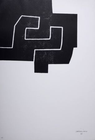 Lithographie Chillida - Nancy, 1972 - Hand-signed