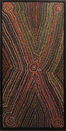 Keine Technische Anonyme - NAPANGARDI WATSON Polly (XX-XXI), artiste aborigène.  Composition
