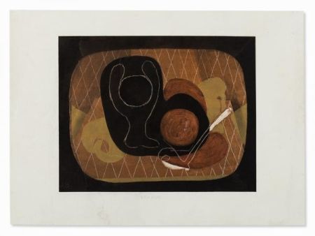 Pochoir Braque - NATURE MORTE, 1931-1933 