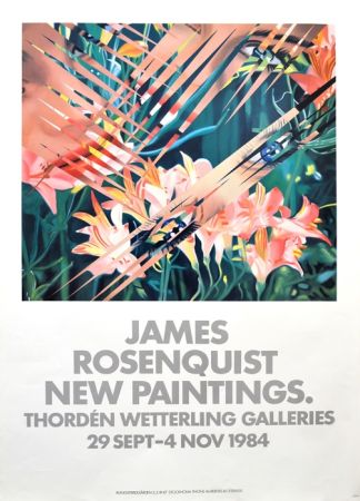 Plakat Rosenquist - New paintings