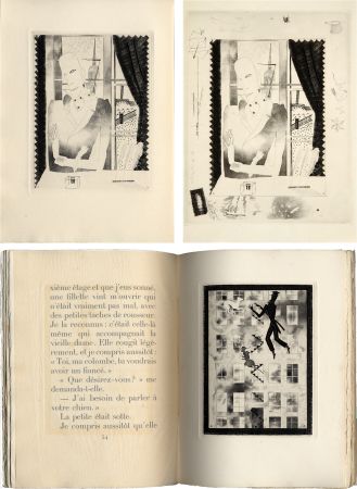 Illustriertes Buch Alexeïeff - Nicolai Gogol : JOURNAL D'UN FOU (1927).