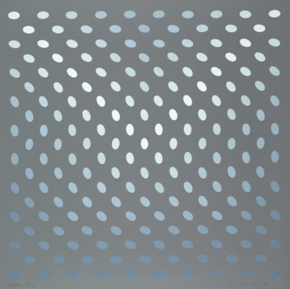 Siebdruck Riley - Nineteen Greys A