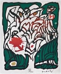 Lithographie Alechinsky - Non connu 