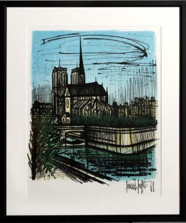 Lithographie Buffet - Notre Dame