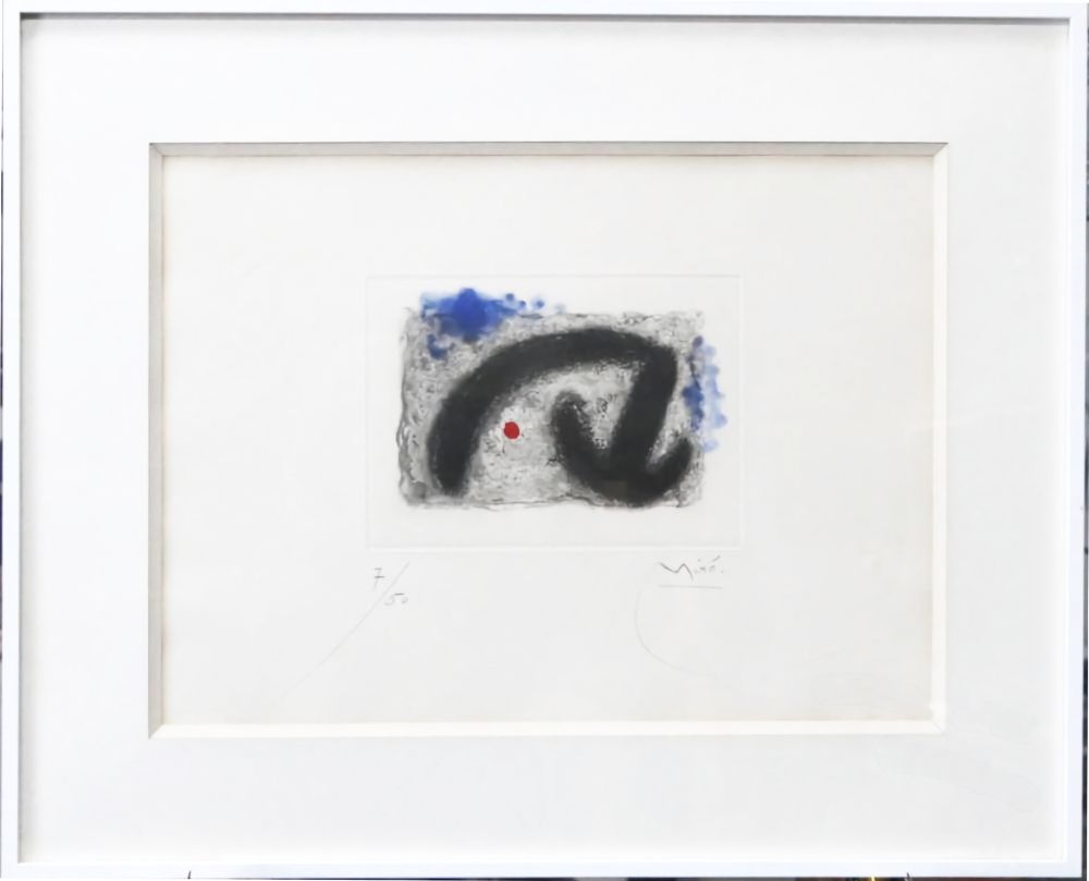 Radierung Und Aquatinta Miró -  Nous Avons
