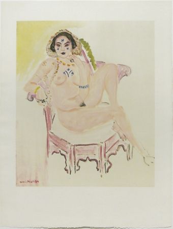 Lithographie Matisse - Nu