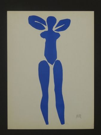 Lithographie Matisse - Nu bleu, 1952 